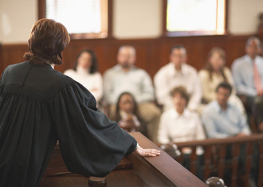 Judge Addressing Jury